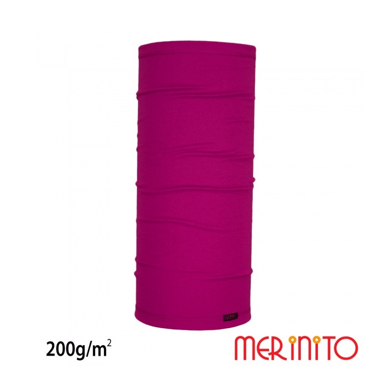 Neck Tube Merinito 200g 100% lana merinos anemone