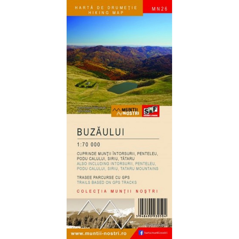 Harta Muntii Nostri Muntii Buzaului