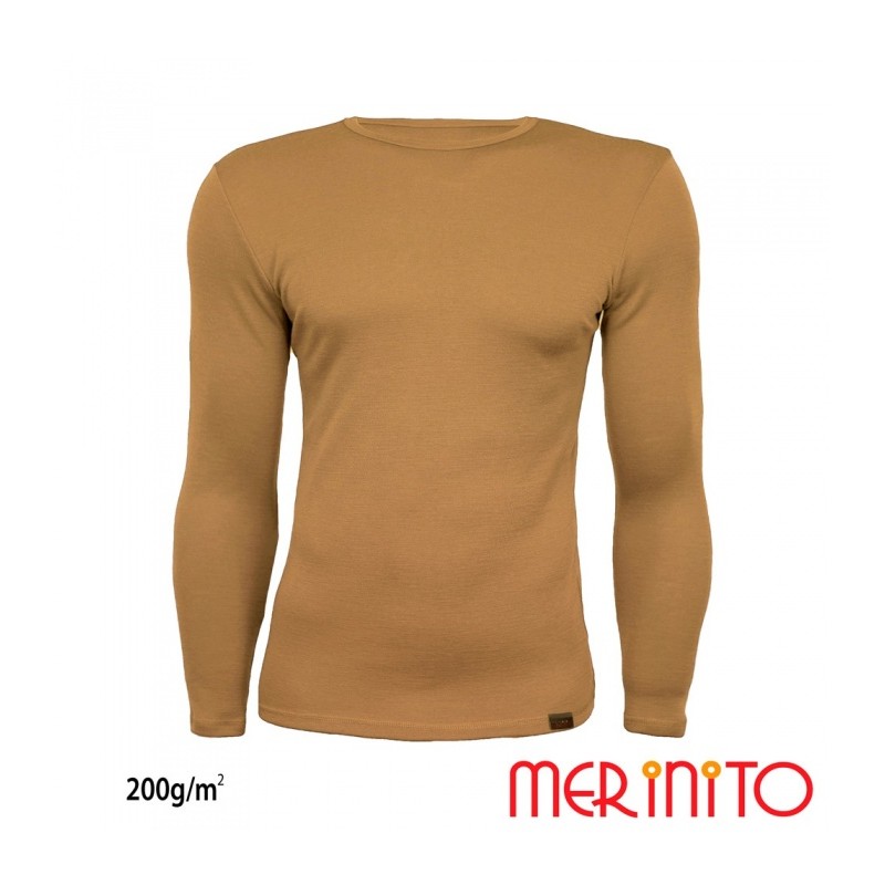 Bluza barbati Merinito 200g lana merinos