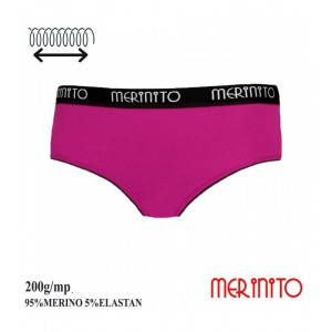 Lenjerie dama Merinito Hipkini 200g 95% lana merin...