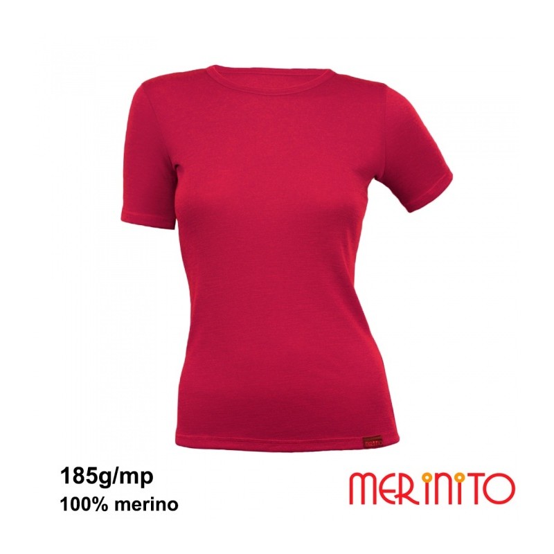 Tricou dama Merinito 185g 100% lana merinos