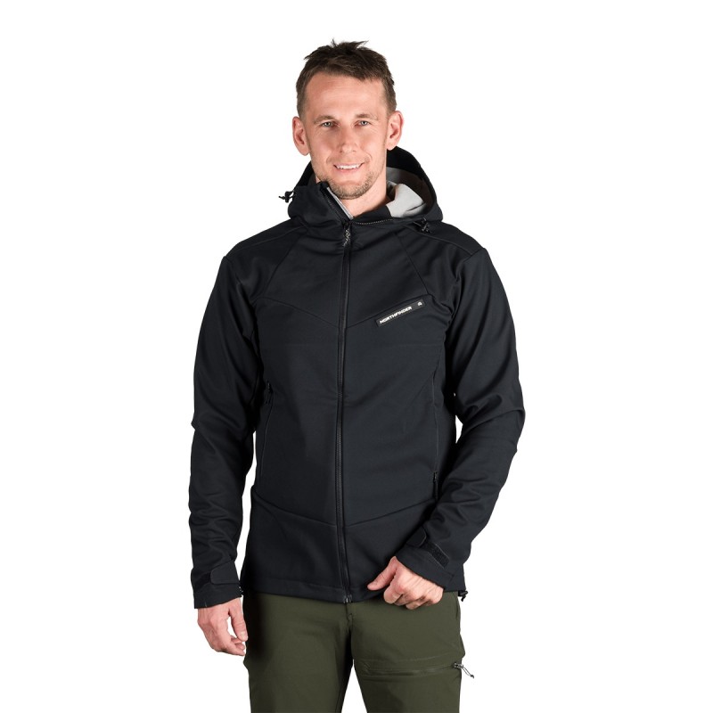 Jacheta softshell Northfinder Aurelian BU-5330OR black