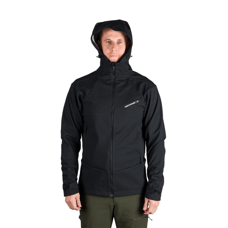 Jacheta softshell Northfinder Aurelian BU-5330OR black