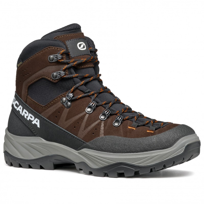 Ghete Scarpa Boreas GTX Mud/Orange