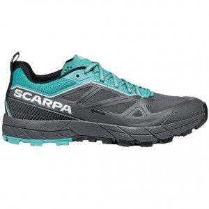 Scarpa Rapid GTX W Anthracite – Turquoise 
