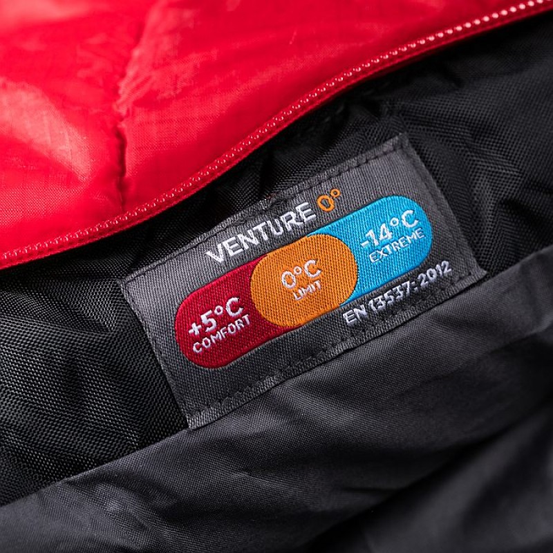 Sac de Dormit Zajo Venture Rosu 0°C Regular