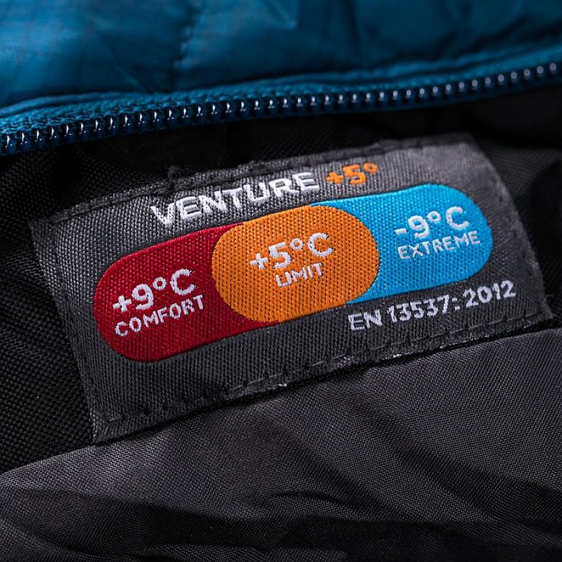 Sac de dormit Zajo Venture Blue +5°C Regular